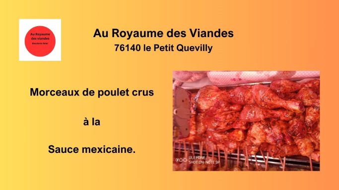 Poulet sauce mexicaine